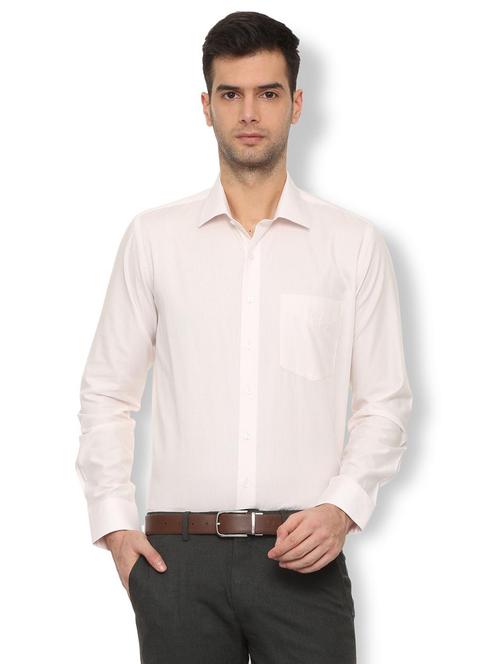pink cotton formal shirt - 15982296 - Standard Image - 1