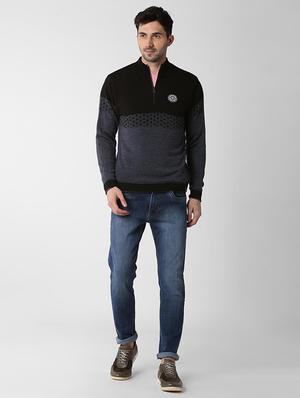 blue acrylic pullover - 15982746 - Standard Image - 4
