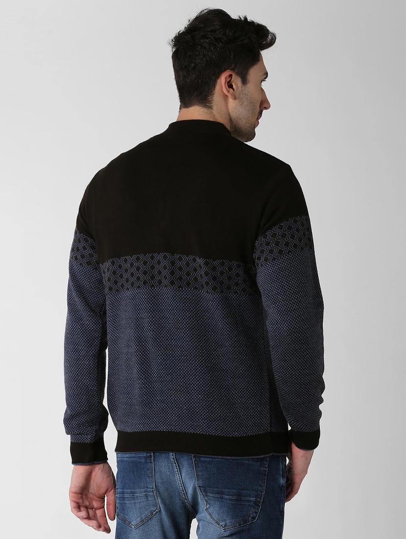 blue acrylic pullover - 15982746 - Zoom Image - 3