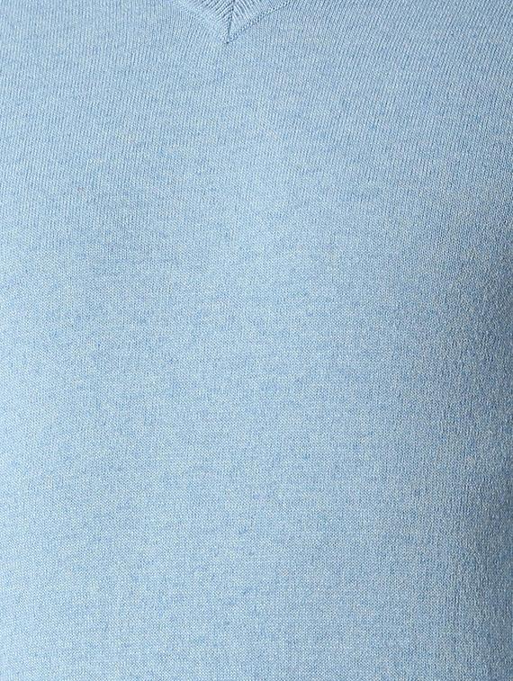 blue wool pullover - 15982750 - Zoom Image - 5