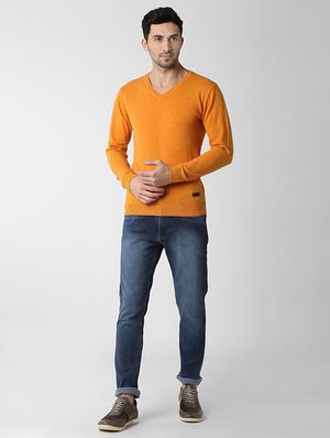 yellow wool pullover - 15982752 - Standard Image - 4