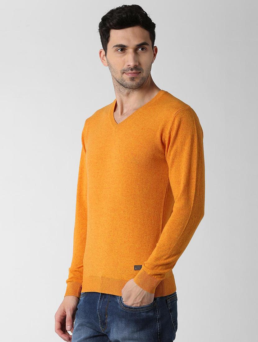 yellow wool pullover - 15982752 - Zoom Image - 2