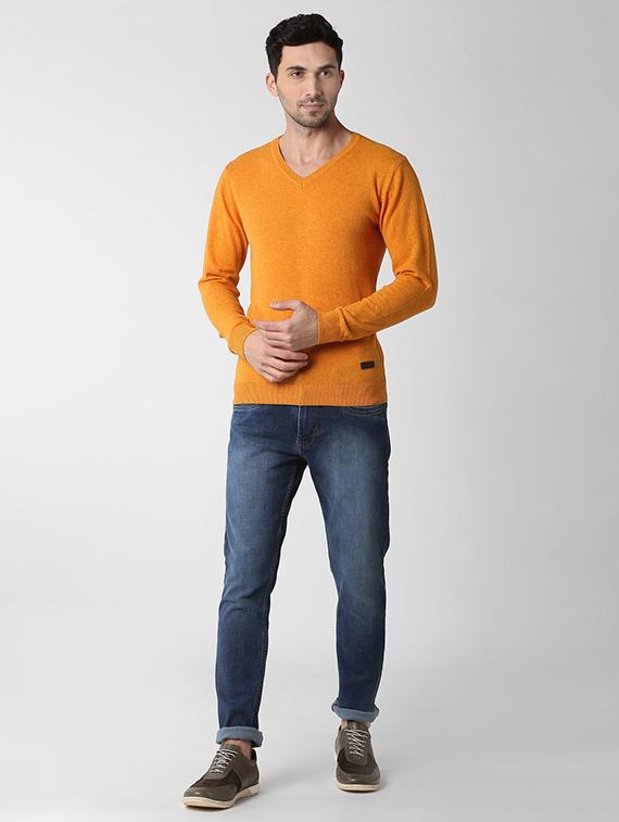 yellow wool pullover - 15982752 - Zoom Image - 4
