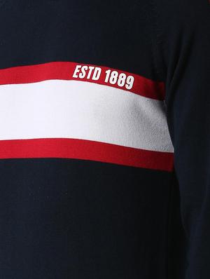 navy blue cotton pullover - 15982754 - Standard Image - 5