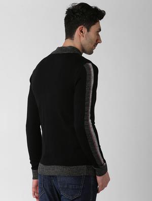 black cotton pullover - 15982768 - Standard Image - 3
