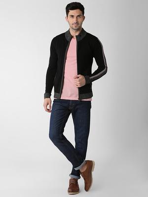 black cotton pullover - 15982768 - Standard Image - 4