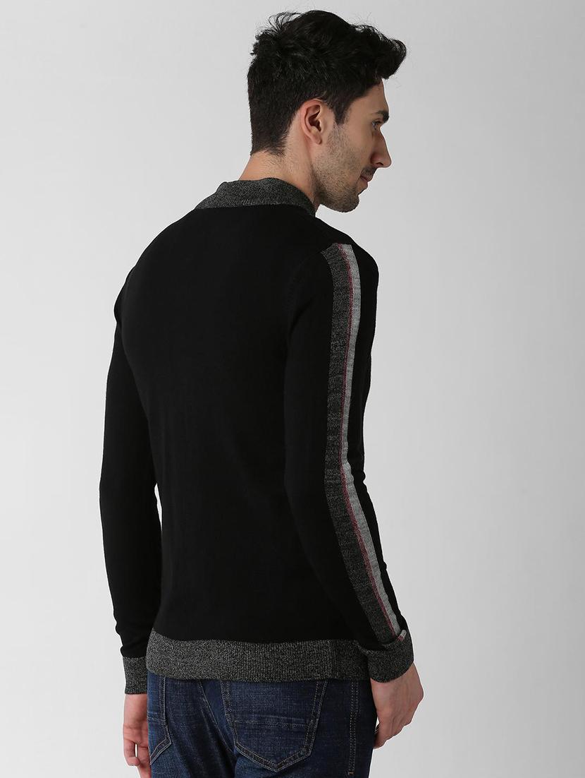 black cotton pullover - 15982768 - Zoom Image - 3