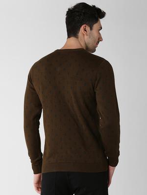 blue acrylic reversible pullover - 15982770 - Standard Image - 5