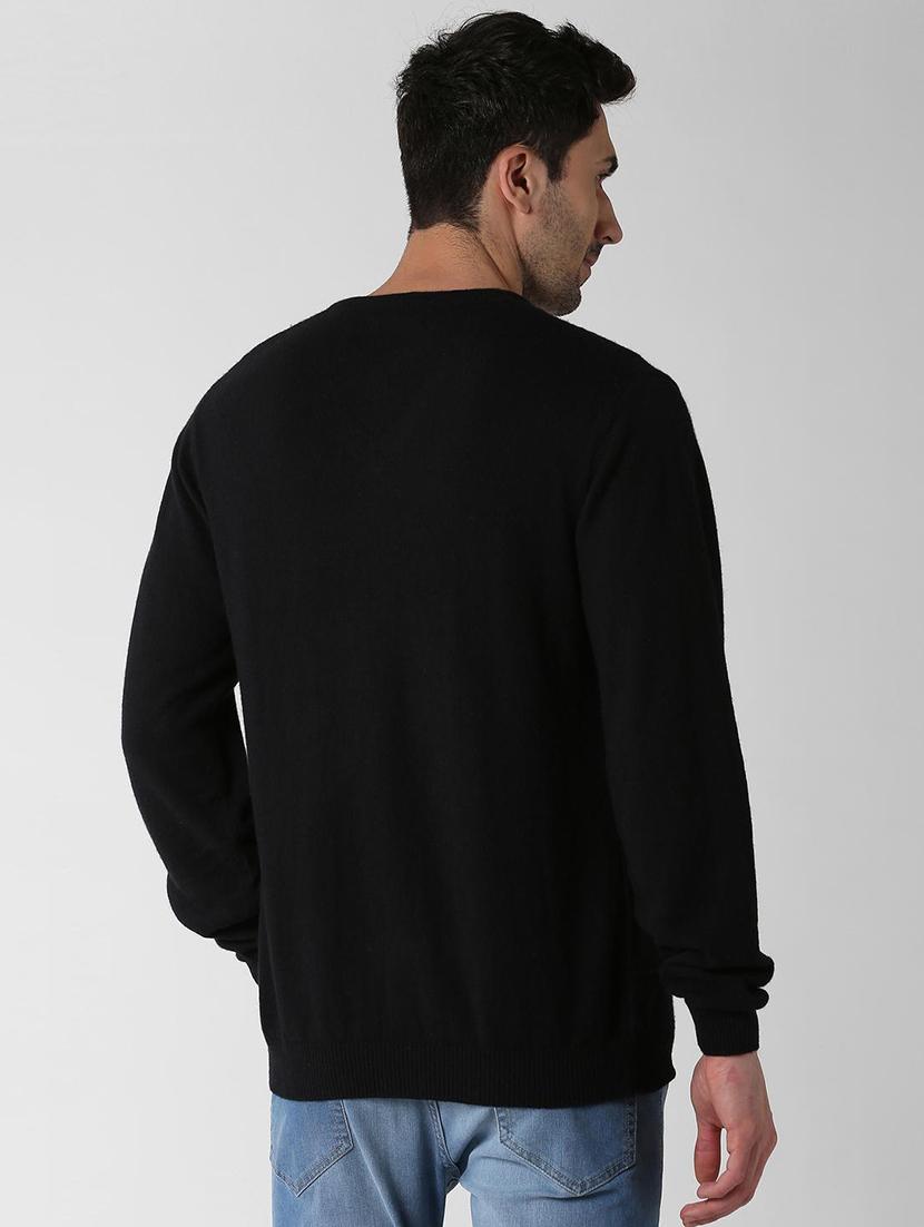 black self design pullover - 15982782 - Zoom Image - 3