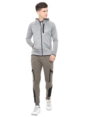 grey polyester sweatshirt - 15982796 - Standard Image - 3