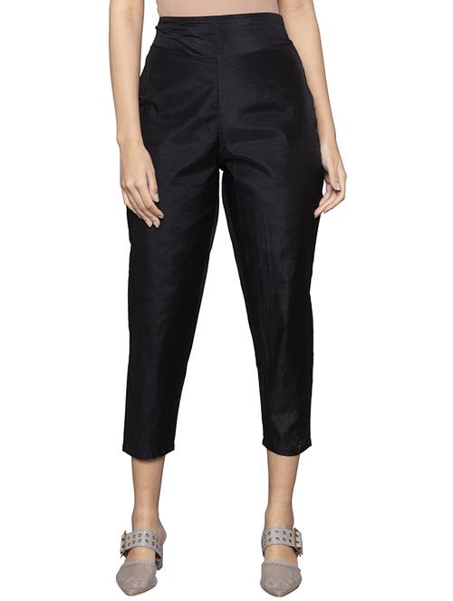 solid straight tapered pant - 15983314 - Very Small Image - 1