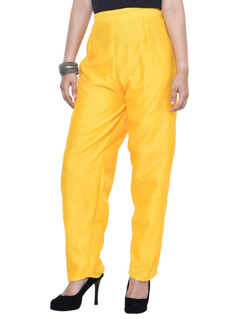 elastic waist pleated trouser - 15983684 - Zoom Image - 1