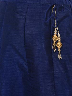 solid flared skirt with drawstring - 15983690 - Standard Image - 4