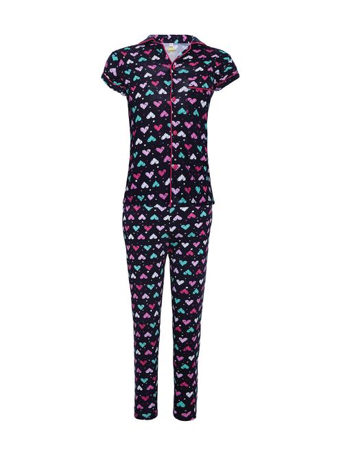 black cotton pyjama set - 15984908 - Very Small Image - 1