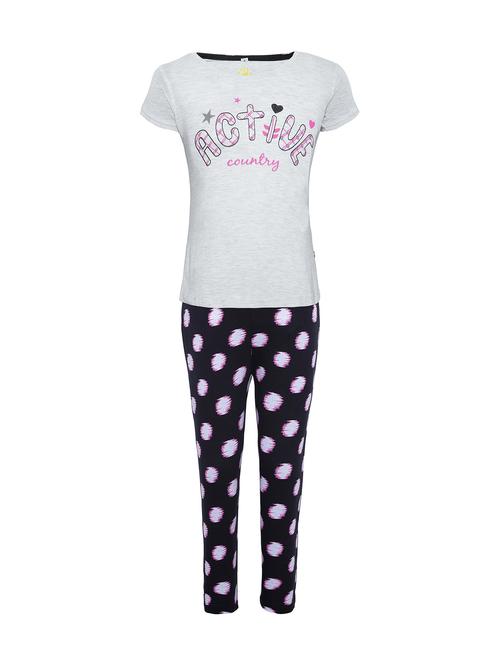 white cotton pyjama set - 15984915 - Standard Image - 1