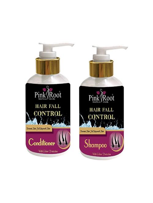 pink root hair fall control conditioner and shampoo - 15985114 - Standard Image - 1