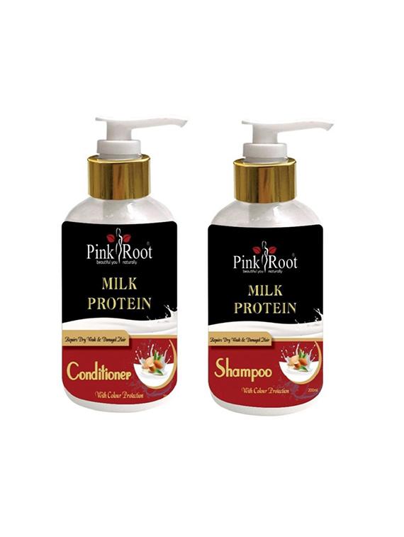 pink root milk protein conditioner and shampoo - 15985117 - Zoom Image - 1