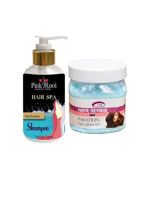 pink root hair spa cream with hair spa shampoo - 15985299 - Standard Image - 1