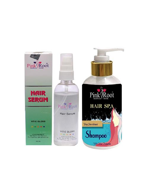 pink root hair serum with hair spa shampoo - 15985300 - Standard Image - 1