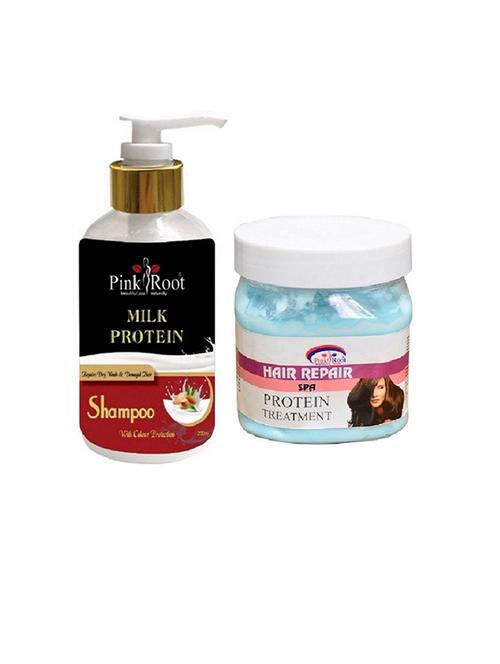 pink root hair spa cream with milk protein shampoo - 15985307 - Standard Image - 1