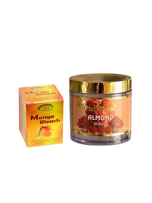 pink root almond scrub 100gm with mango bleach 50gm - 15985472 - Standard Image - 1