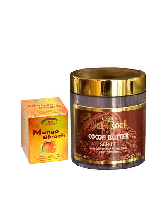 pink root cocoa butter scrub with mango bleach 50gm - 15985473 - Zoom Image - 1