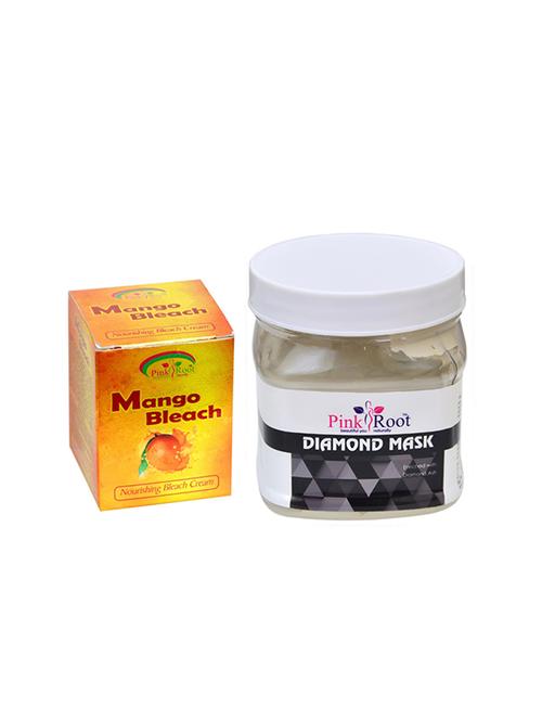 pink root diamond mask with mango bleach - 15985502 - Standard Image - 1