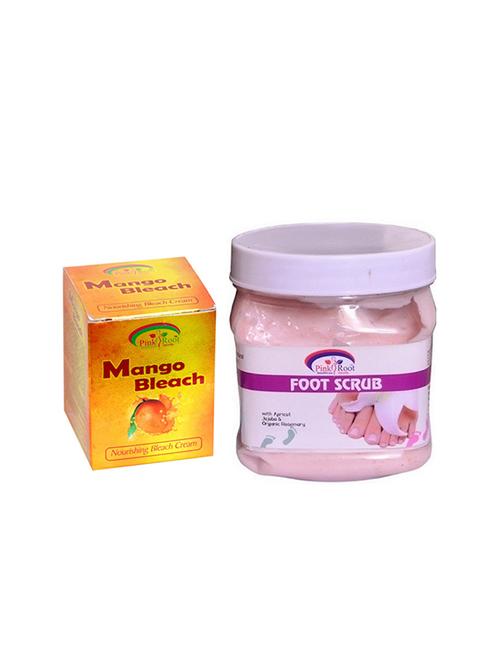 pink root foot scrub with mango bleach - 15985504 - Standard Image - 1