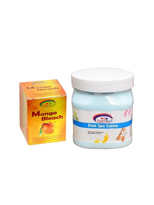 pink root foot spa cream with mango bleach - 15985505 - Standard Image - 1