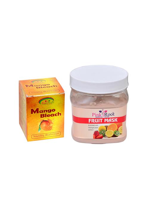 pink root fruit mask with mango bleach - 15985508 - Standard Image - 1