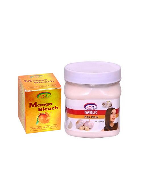 pink root garlic mask with mango bleach - 15985510 - Standard Image - 1