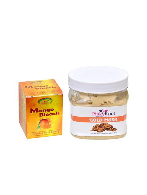 pink root gold mask with mango bleach - 15985513 - Standard Image - 1