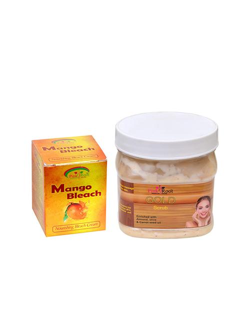 pink root gold scrub with mango bleach - 15985514 - Standard Image - 1