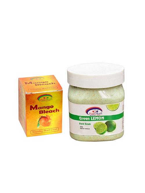 pink root green lemon scrub with mango bleach - 15985515 - Standard Image - 1