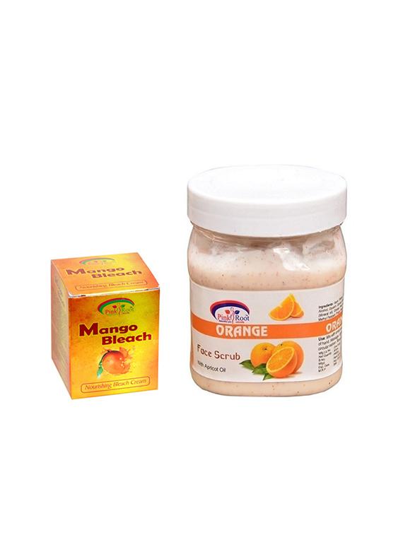 pink root orange scrub with mango bleach - 15985520 - Zoom Image - 1