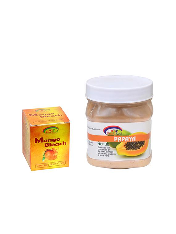 pink root papaya scrub with mango bleach - 15985524 - Zoom Image - 1
