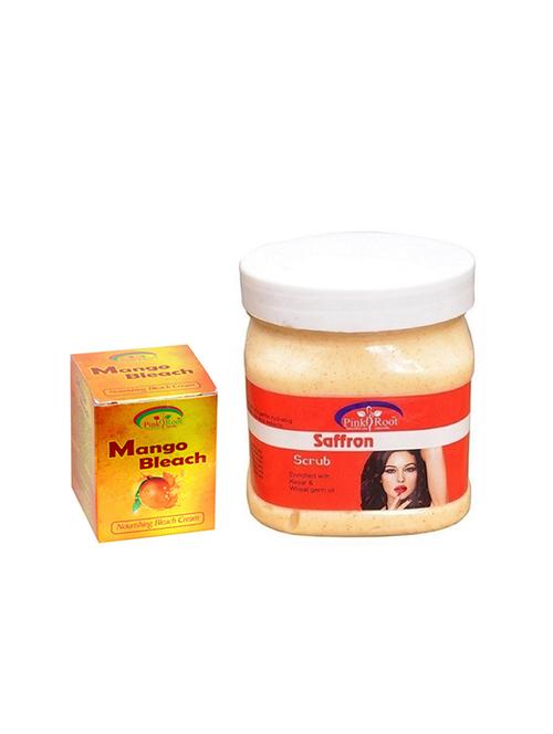 pink root saffron scrub with mango bleach - 15985529 - Standard Image - 1