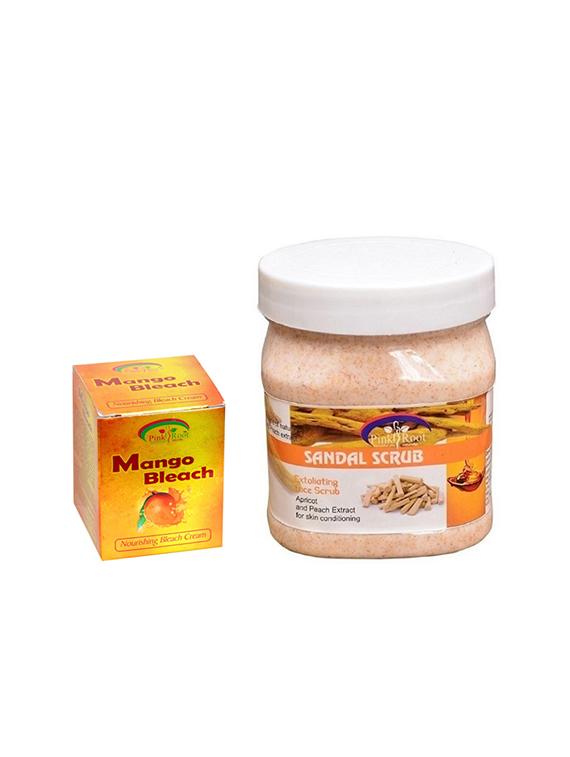 pink root sandal scrub with mango bleach - 15985531 - Zoom Image - 1