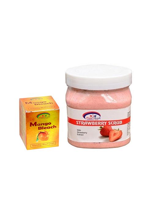 pink root strawberry scrub with mango bleach - 15985532 - Standard Image - 1