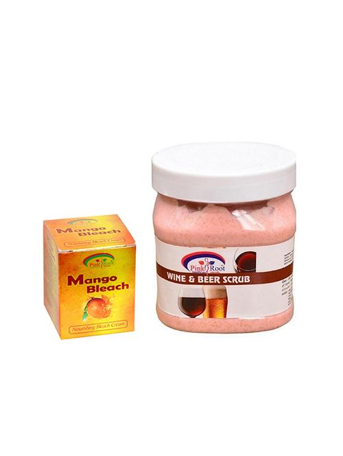 pink root wine & beer scrub with mango bleach - 15985535 - Standard Image - 1