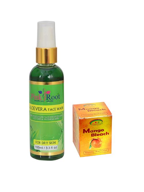 pink root aloevera face wash with mango bleach - 15985536 - Standard Image - 1