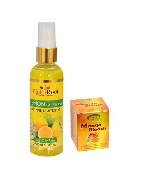 pink root lemon face wash with mango bleach - 15985539 - Standard Image - 1
