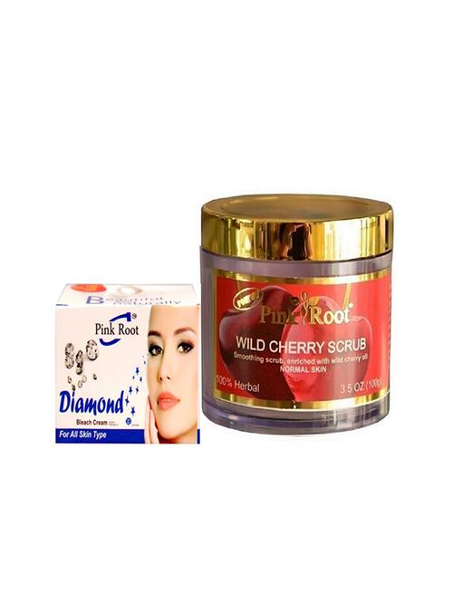 pink root wild cherry scrub with diamond bleach - 15985558 - Standard Image - 1