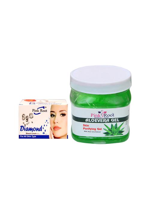 pink root aloevera gel with diamond bleach - 15985561 - Standard Image - 1