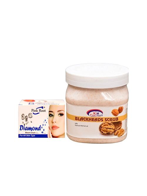 pink root blackheads scrub with diamond bleach - 15985565 - Standard Image - 1