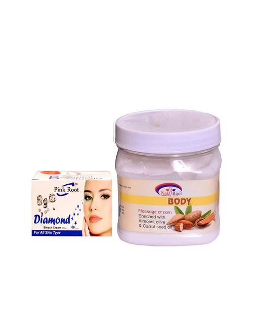 pink root body massage cream with diamond bleach - 15985566 - Standard Image - 1
