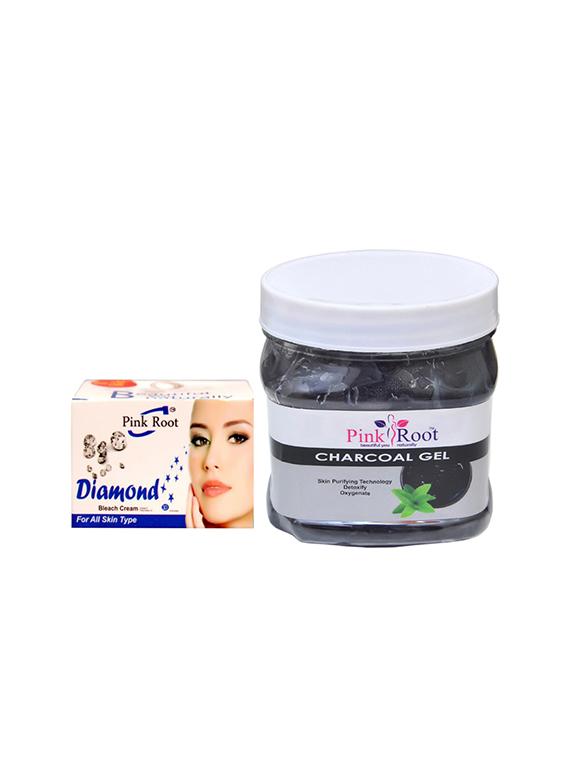 pink root charcoal gel with diamond bleach - 15985568 - Zoom Image - 1