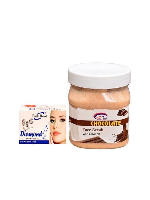 pink root chocolate scrub with diamond bleach - 15985570 - Standard Image - 1