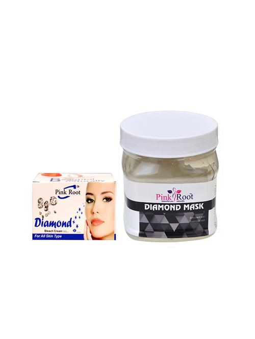 pink root diamond mask with diamond bleach - 15985578 - Standard Image - 1