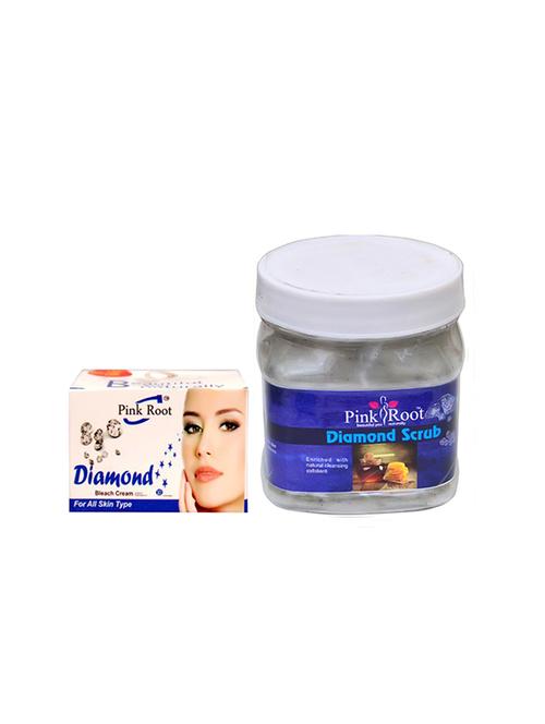 pink root diamond scrub with diamond bleach - 15985579 - Standard Image - 1